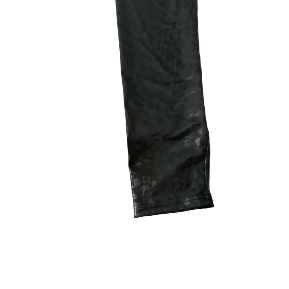 Designer Snake Print Athletic Leggings Workout Yoga Pants High Waist Compression - Picture 13 of 16